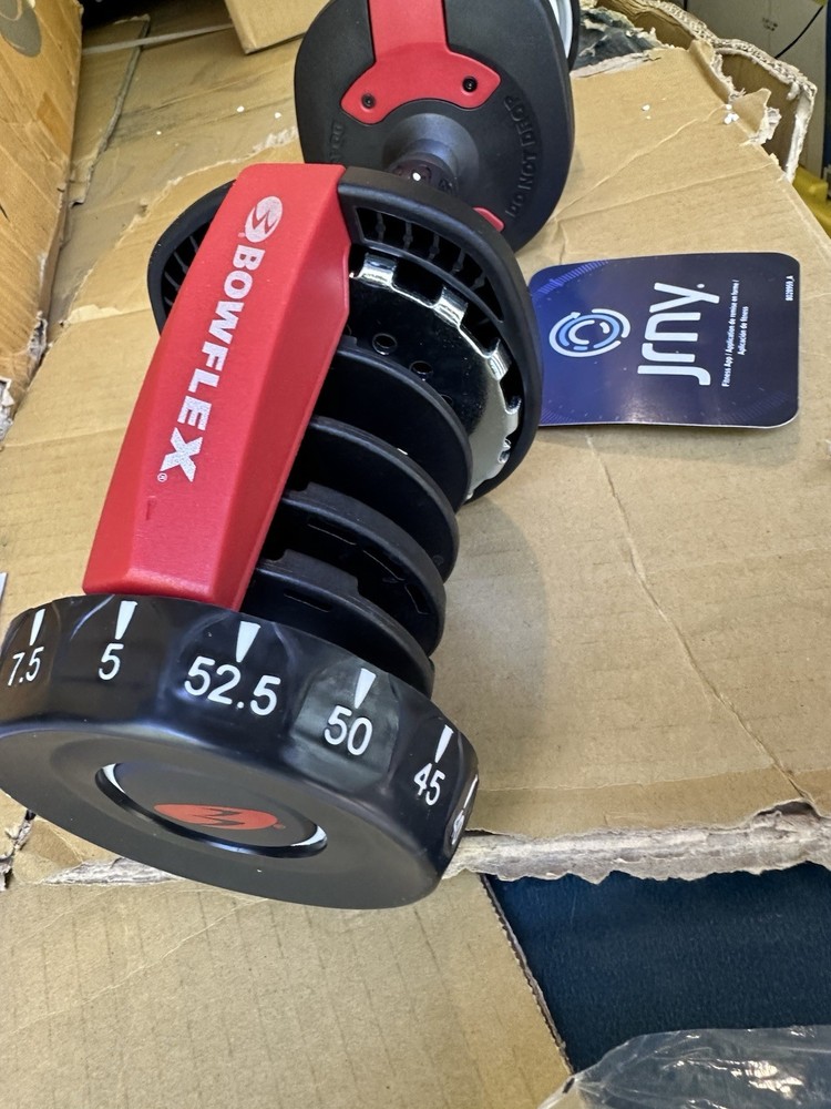 bowflex selecttech 552 dumbbell Handle Only *new*