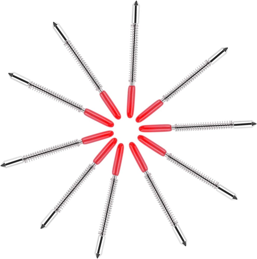 HQMaster 45° Vinyl Cutter Blades Graphtec Cutting Plotter Red Cap 10-Pack