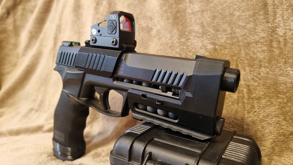 Accessory Rail + 6 round Speedloader + Push Button TP50 gen.2 combo|UMAREX T4E