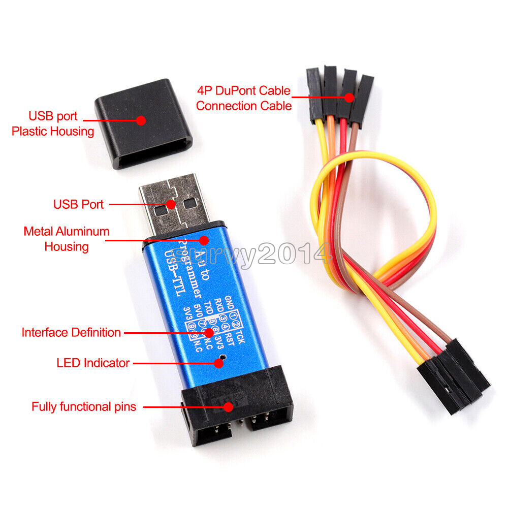 USB to TTL STC Auto Download Programming Microcontroller Programmer 3.3/5V