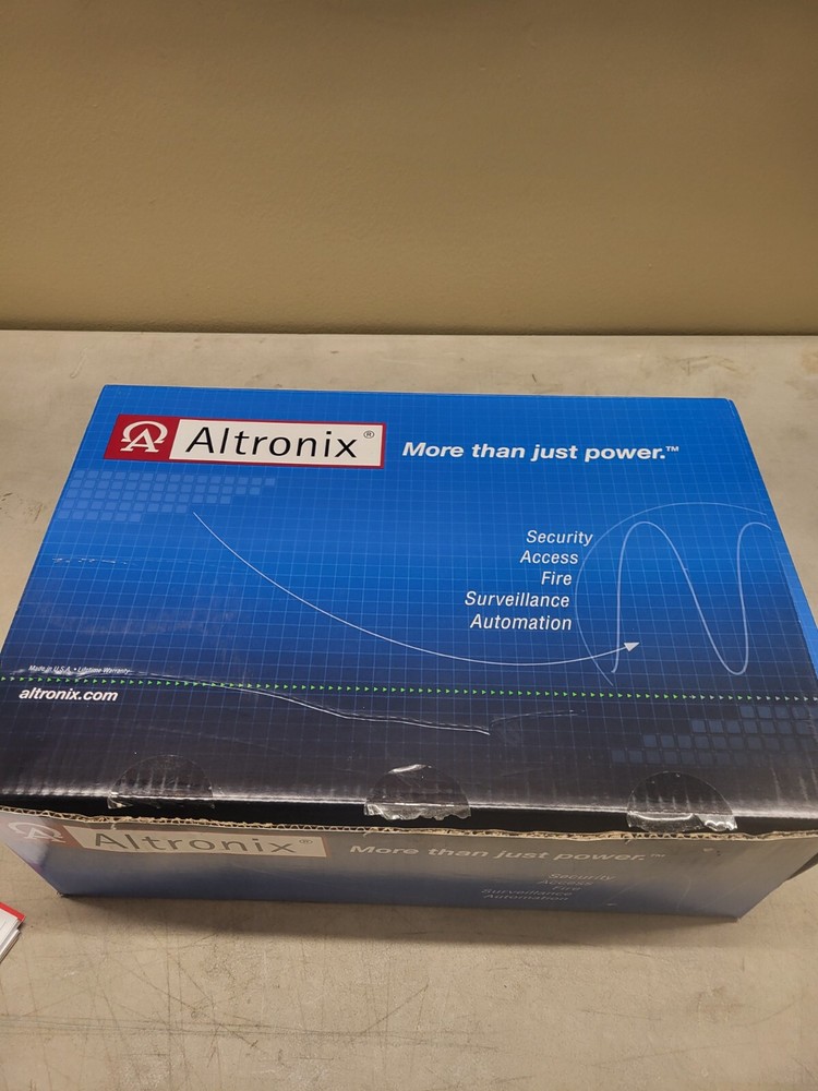 Altronix Waypoint 10A CCTV 24VAC Power Supply.