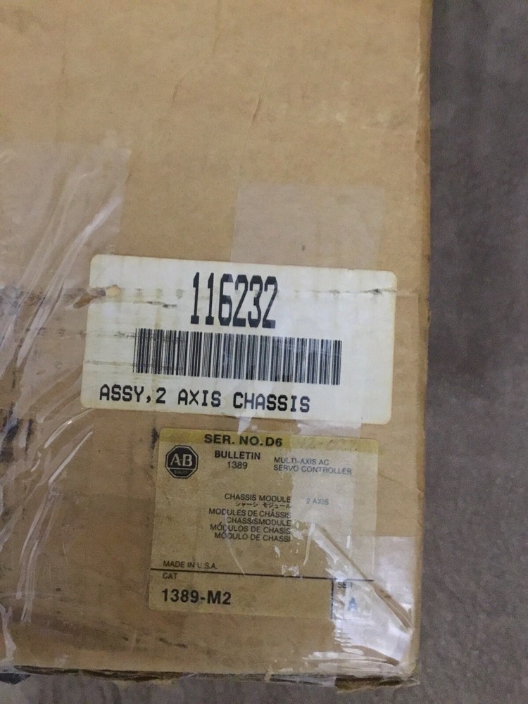 Allen Bradley 1389-M2 Mounting Rack / Chassis Module Ser A