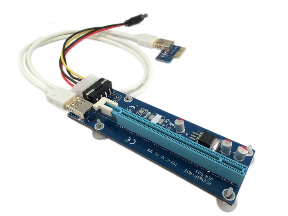 PCI-E Riser for Crypto Mining