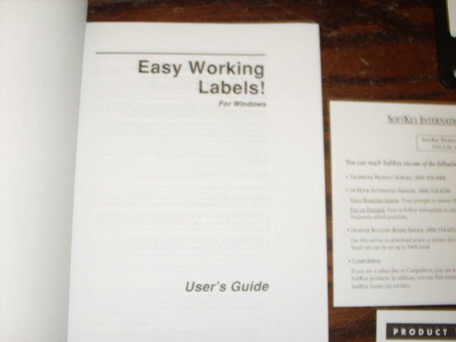 1994 Instant Labels for Windows by Softkey