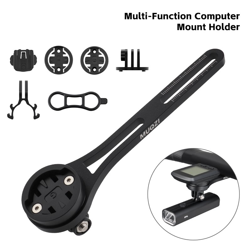Bicycle Computer Mount GPS Holder for Garmin Bryton Cateye Edge Camera Headlight