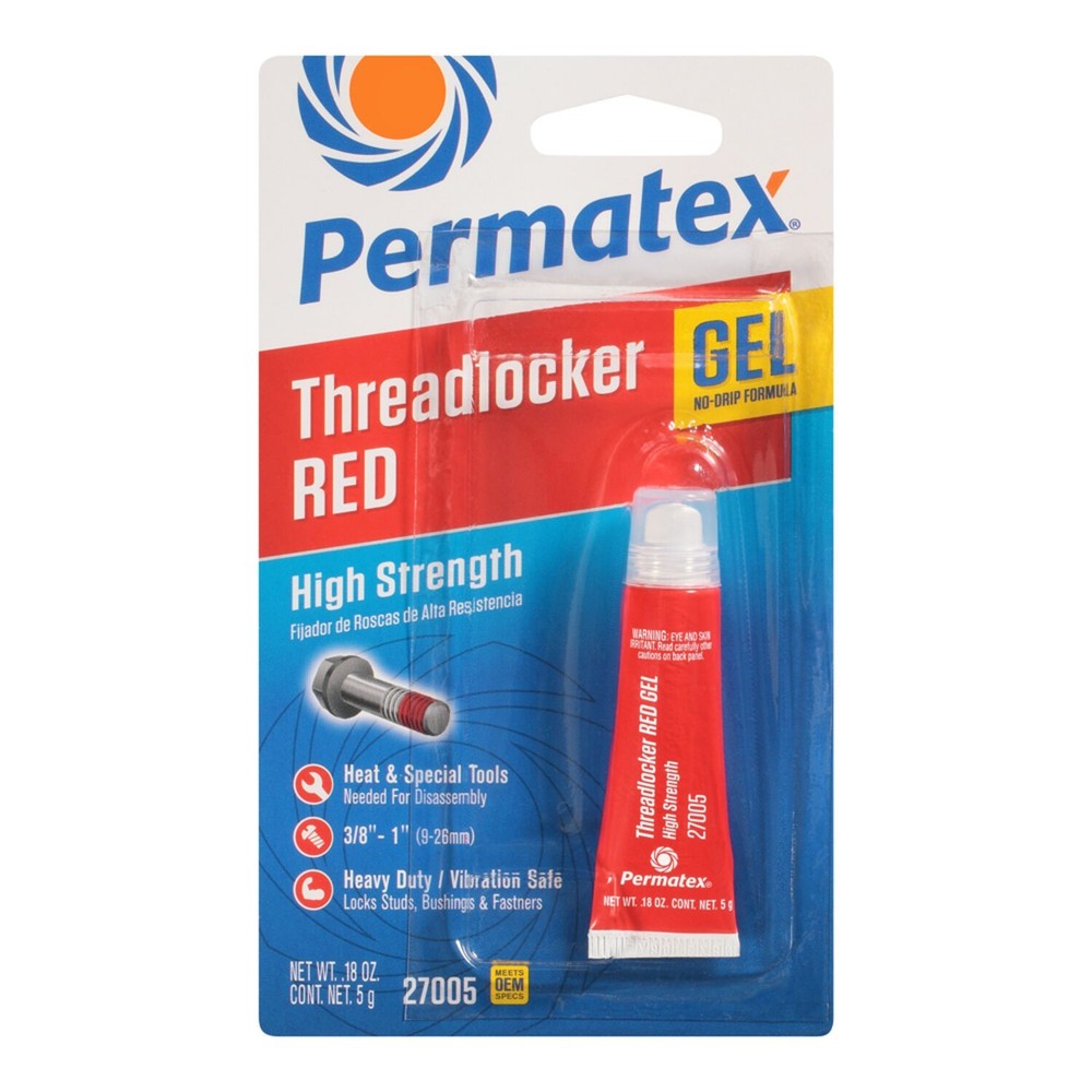 Permatex Threadlocker Red - 5G 27005