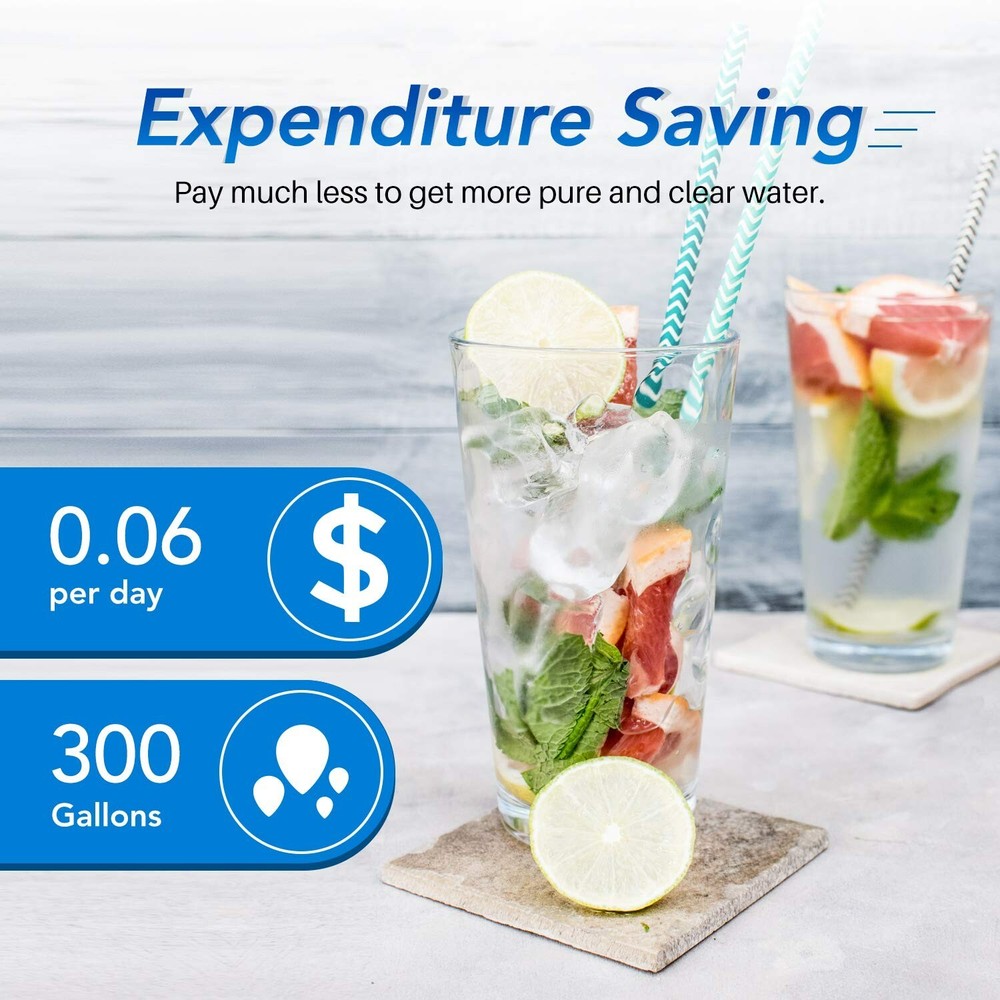 Refrigerator Water Filter Replacement For GE RPWF(𝐍𝐎𝐓 𝐑𝐏𝐖𝐅𝐄), RWF3600A