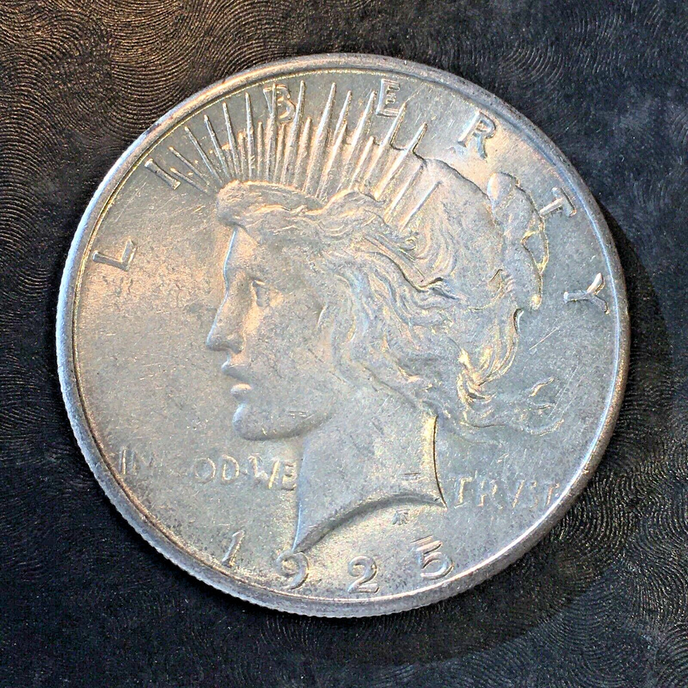 1925-S Peace Silver Dollar - High Quality Scans #P881