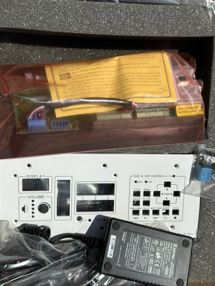 Extron MLC 226 IP DV+ 60-600-82 MediaLink Controller Control Panel White Box New