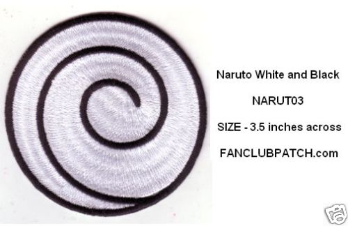 NARUTO WHITE SPIRAL  PATCH - NARUTO3