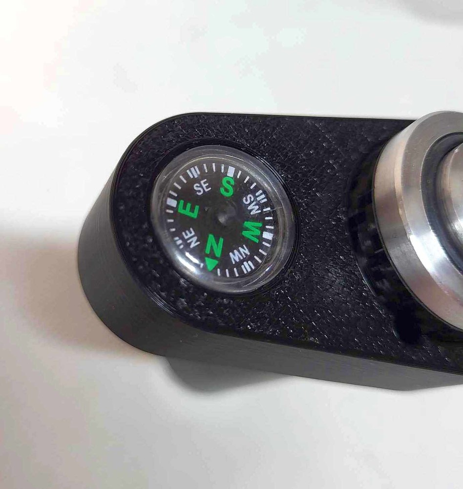 GPS pole compass