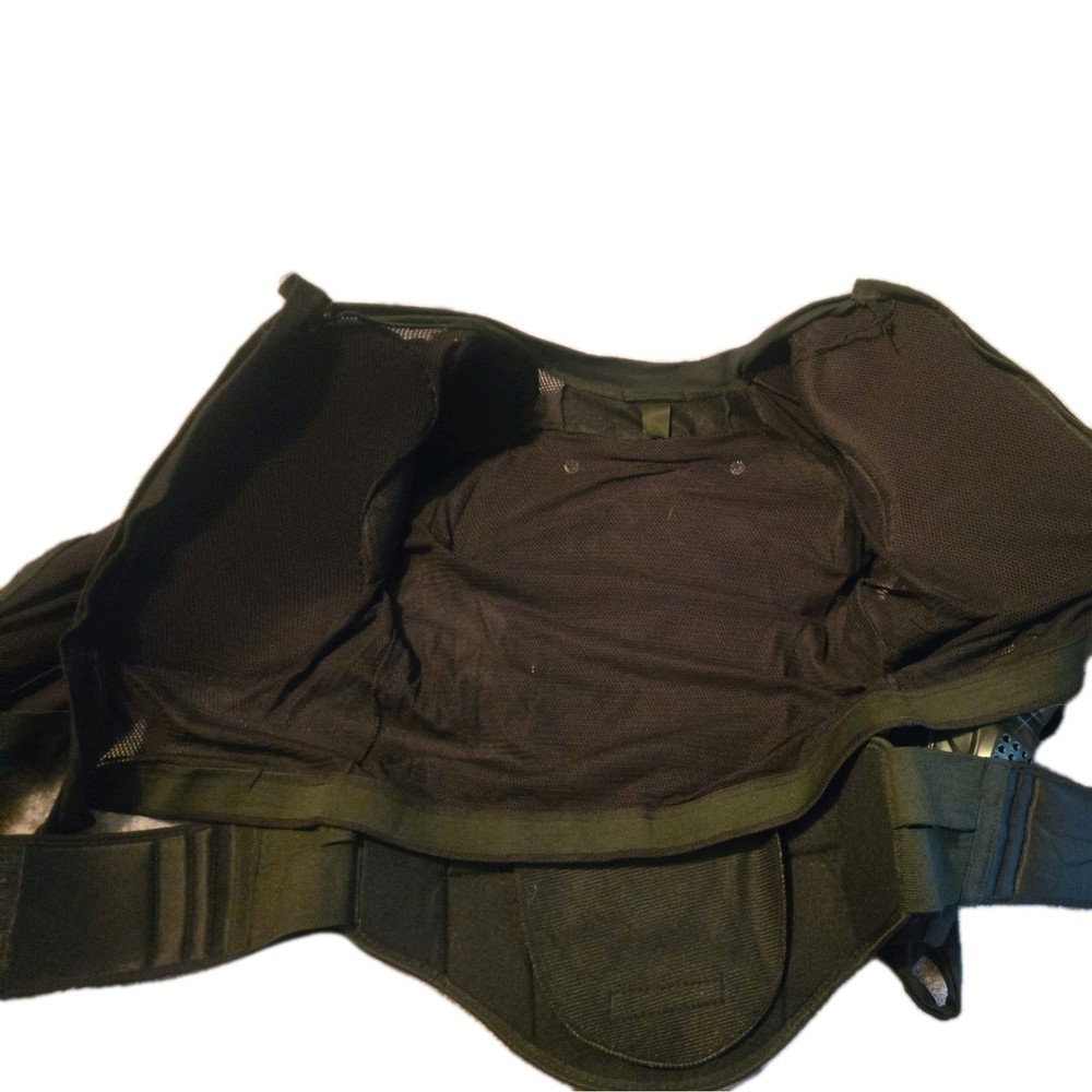 Ridbiker Motorcycle Full Body Armor Protector Removable Racing Jacket Size M