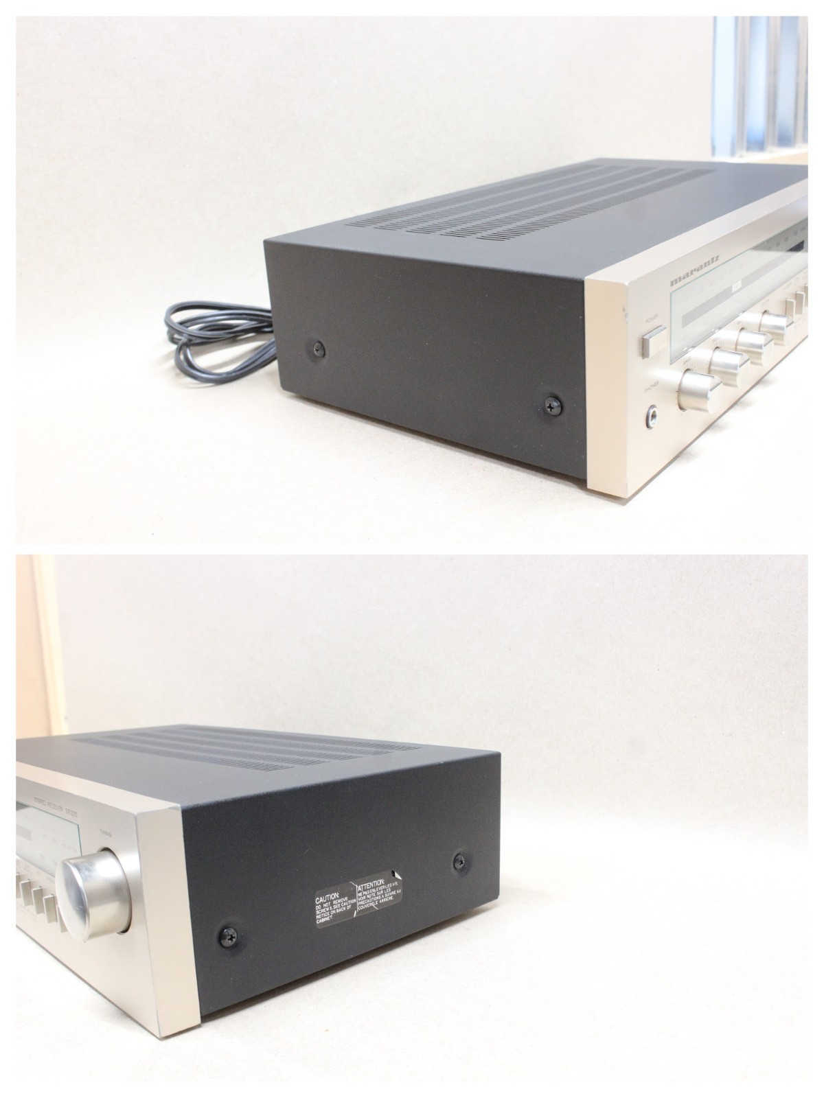 MARANTZ SR225 VINTAGE Stereo Receiver - Great Rich Sound. TESTED but SOLD AS-IS