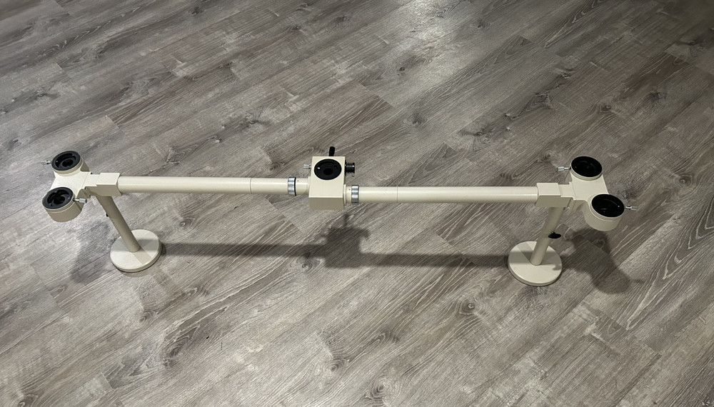 OLYMPUS BH2-MDO MULTI-VIEWING SIDE BY SIDE BRIDGE TEACHING ATTACHMENT