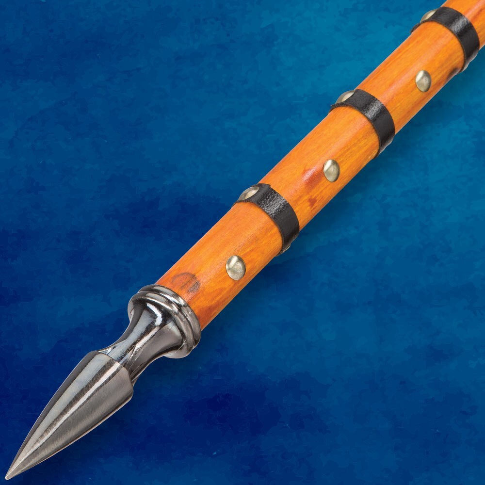 Double Pointed Native Style Spear, Stainless Steel, New