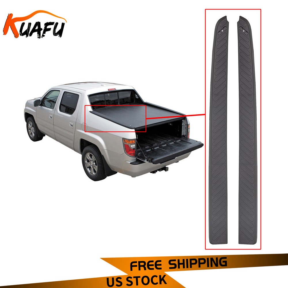 For Honda Ridgeline Improved Bed Rail Cap Molding Set 2006-2014 Pair Left&Right