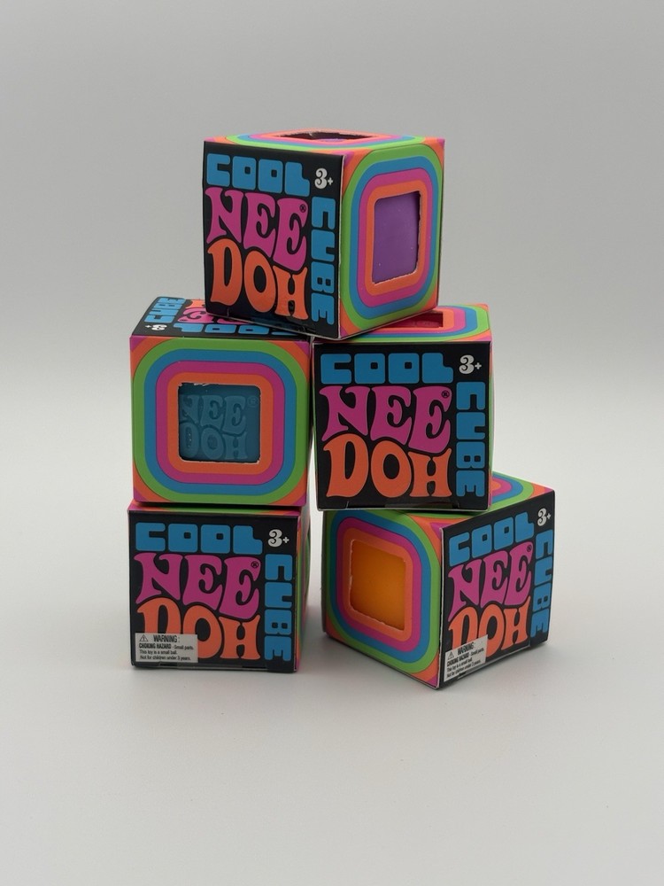 Cool Cube Needoh Mini Cube Stress Reliever Squishy - Random Color