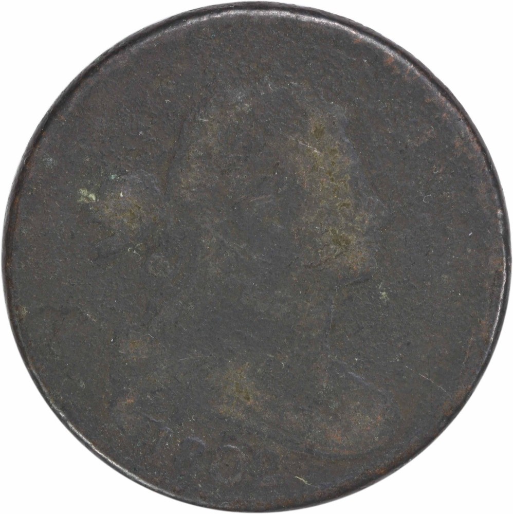 1802 Large Cent AG Uncertified #258
