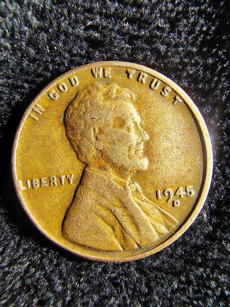 1945 d wheat penny error
