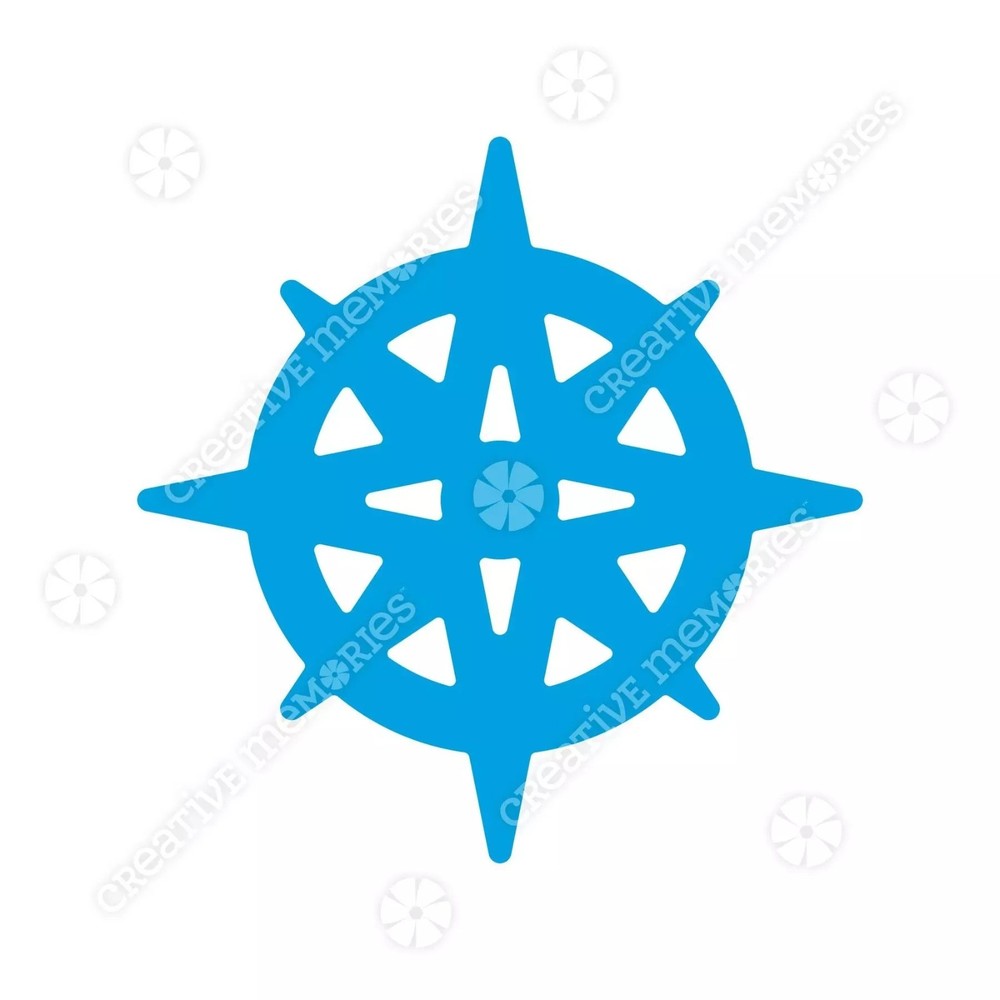 Creative Memories Compass Decorative Punch - NEW