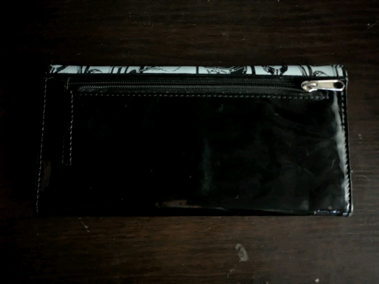 Old Star Wars Push Pin Purse Wallet A New Hope Black White Checkered