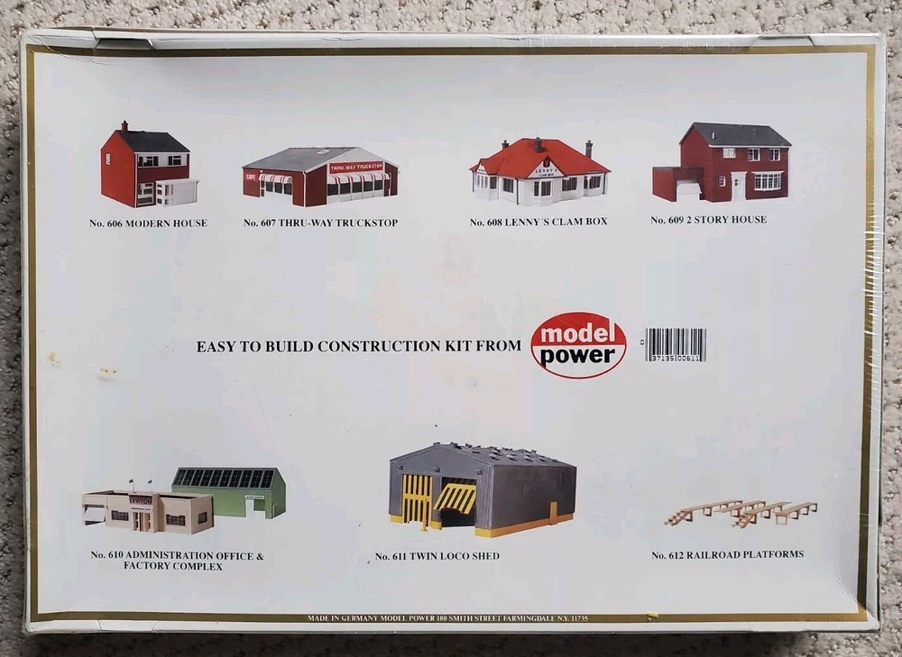 Model Power Twin Logo Shed - UNOPENED