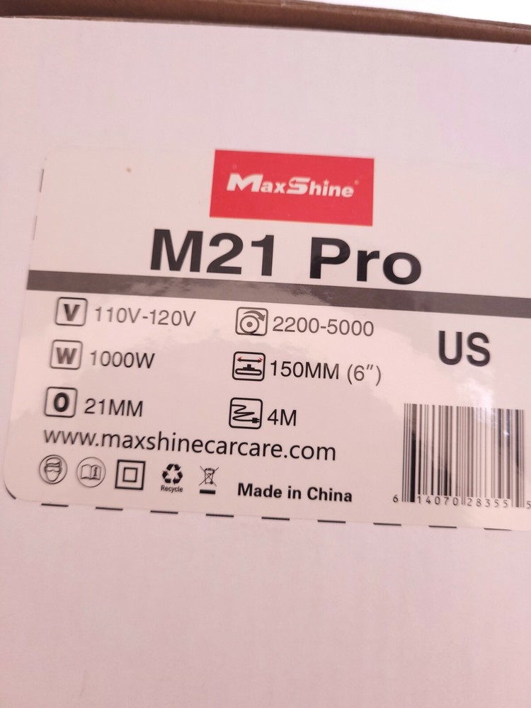 Maxshine polisher M21 Pro