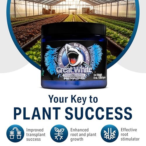 Plant Success Great White Mycorrhizal Fungi 9-Strain 387 Assorted Sizes