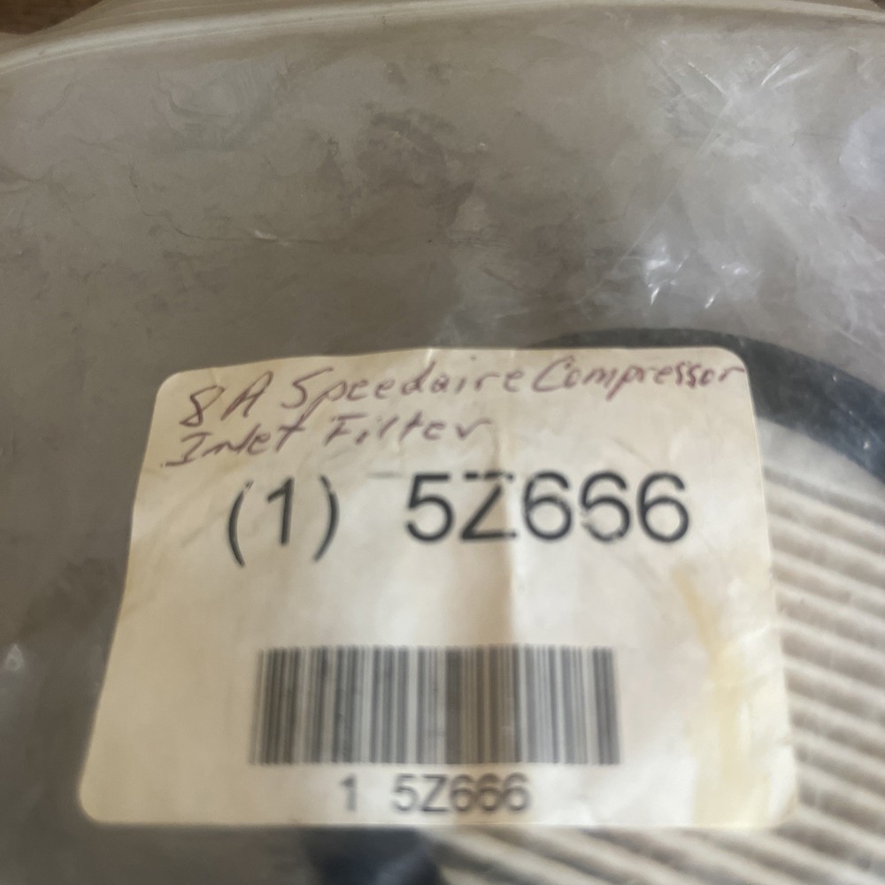 NOS Speedaire 5Z666 Replacement Cartridge Filter Element