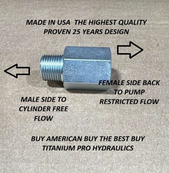 AUTO BODY FRAME MACHINE LOWERING VALVE SMOOTH SLOW LOWER