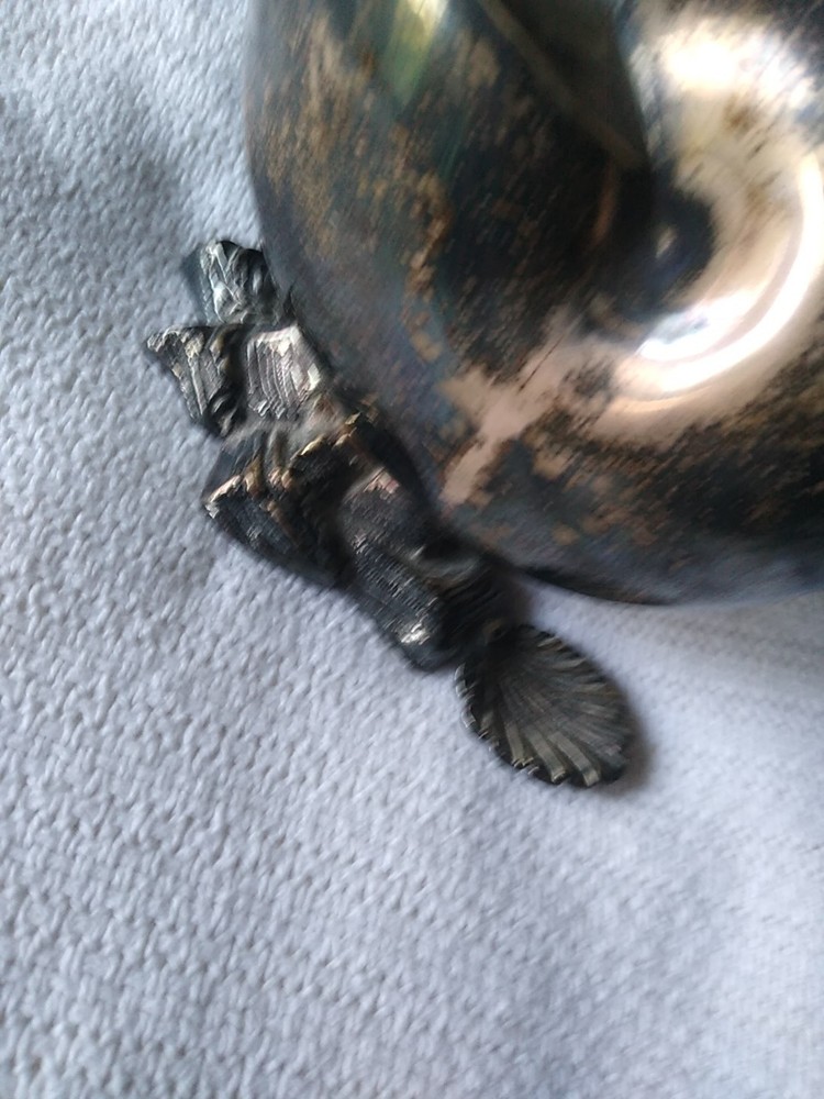 Antique Silver Spoon Warmer Shell