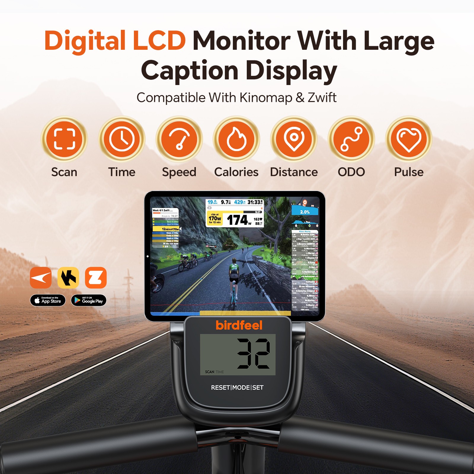 Indoor Recumbent Exercise Bike Stationary Bike Cardio Workout Bike Fitness Bike