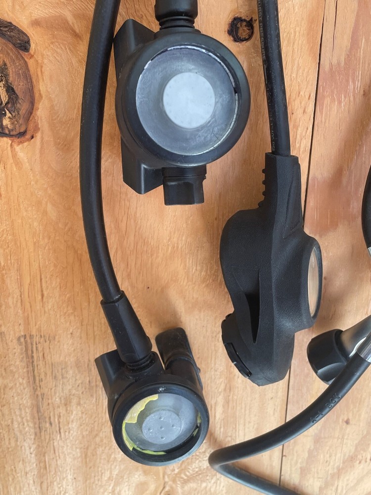 IST Triple Gauge Console Scuba Regulator | 5000psi, Depth, Navigation | Set