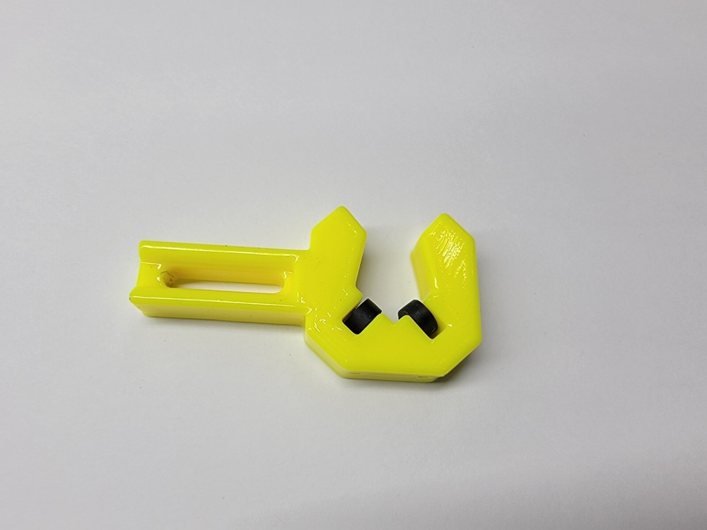 bowfishing arrow rest, 3d printed, ABS Plastic, roller guides
