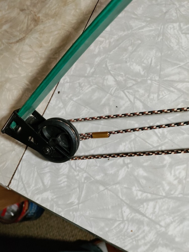 BEAR SCOUT GREEN COMPOUND BOW YOUTH 33" & 3 ARROWS