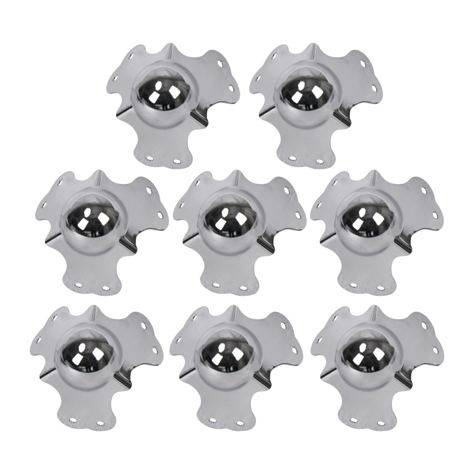 Sound Town 8-pack Large Ball Corner Edge Protector for Flight Case (ST-RHW-07)