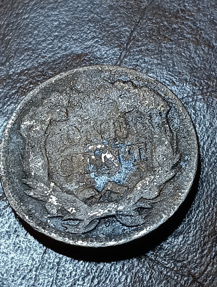 👉1857 Flying Eagle Penny Average Circulated Condition I/100