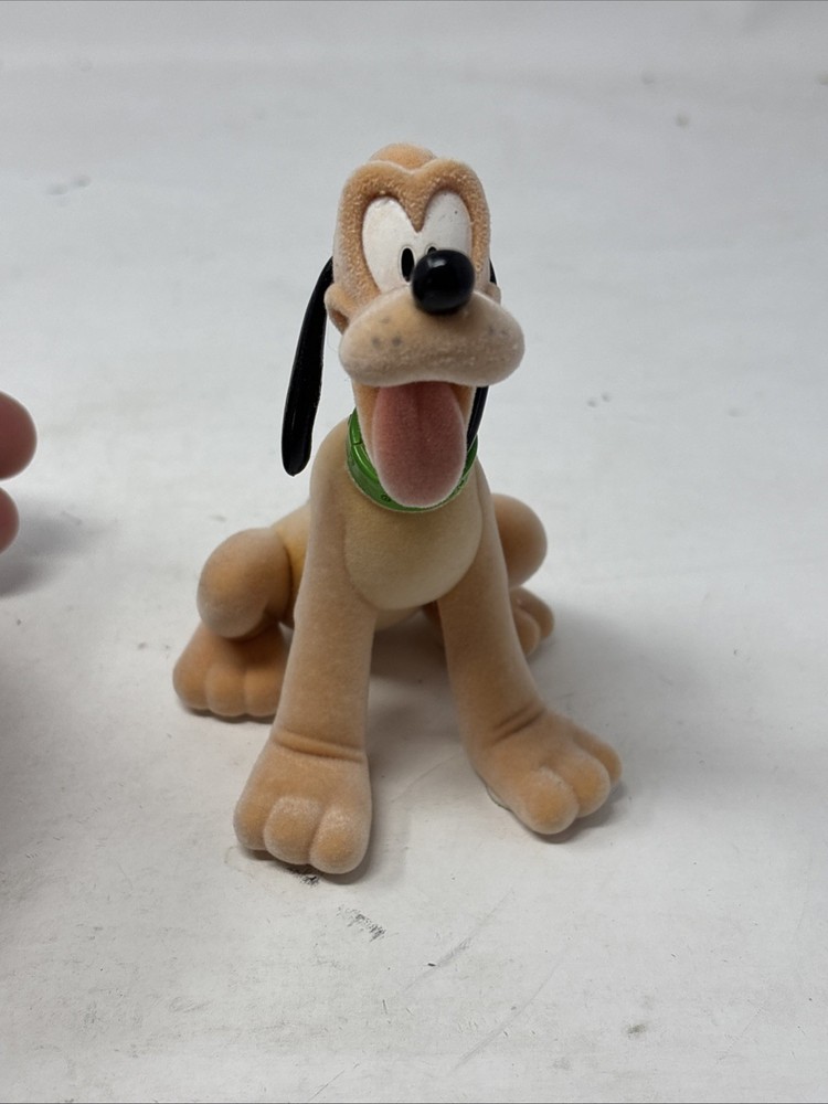 Disney Pluto Furry Textured Bobblehead. Read