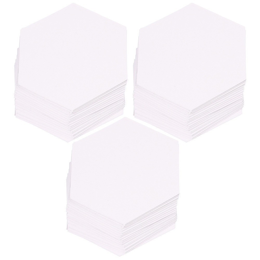 300 Pcs Patchwork Paper Piecing Supplies Quilting Accessories and Craft