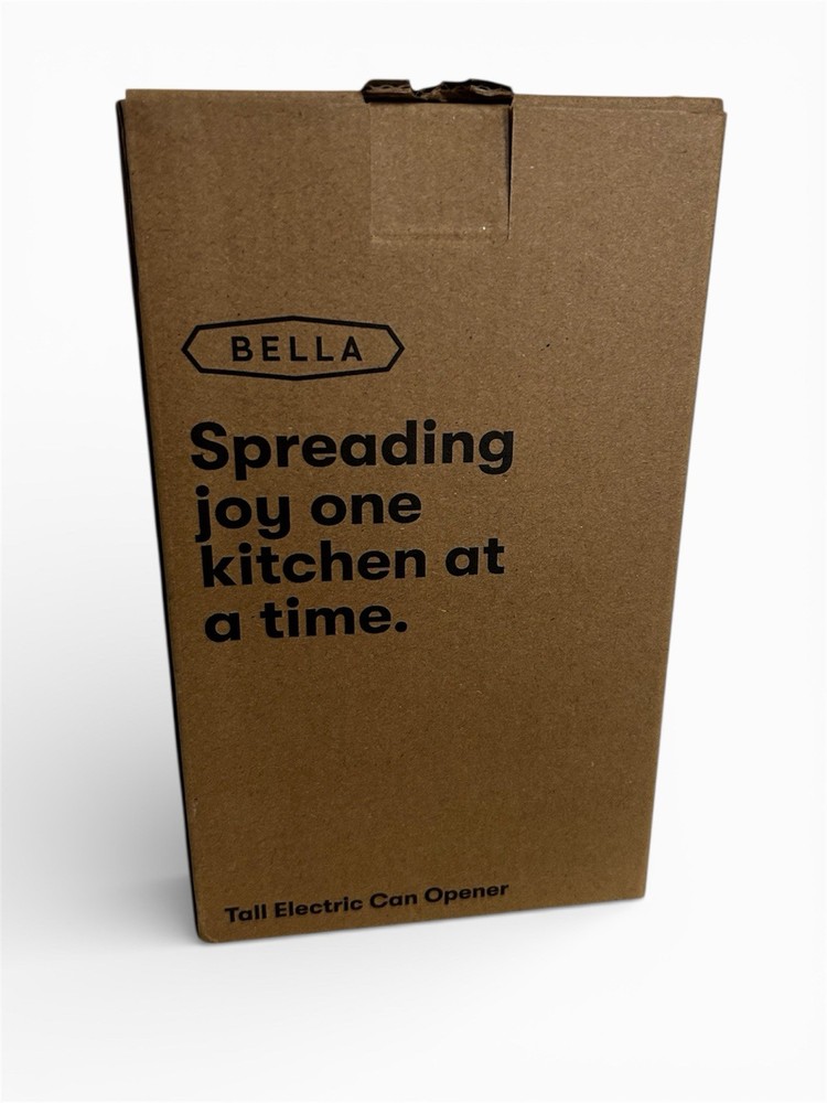 Bella Electric can opener Knife sharpener Multi-use removable cutting leve