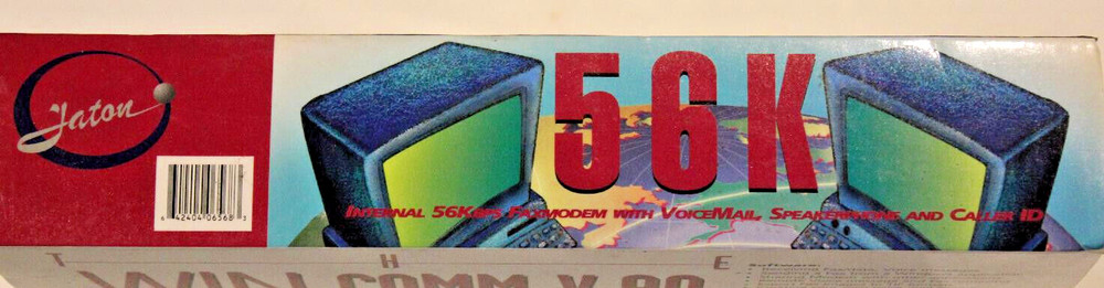 Jaton WINCOMM V90 Modem Card NOS