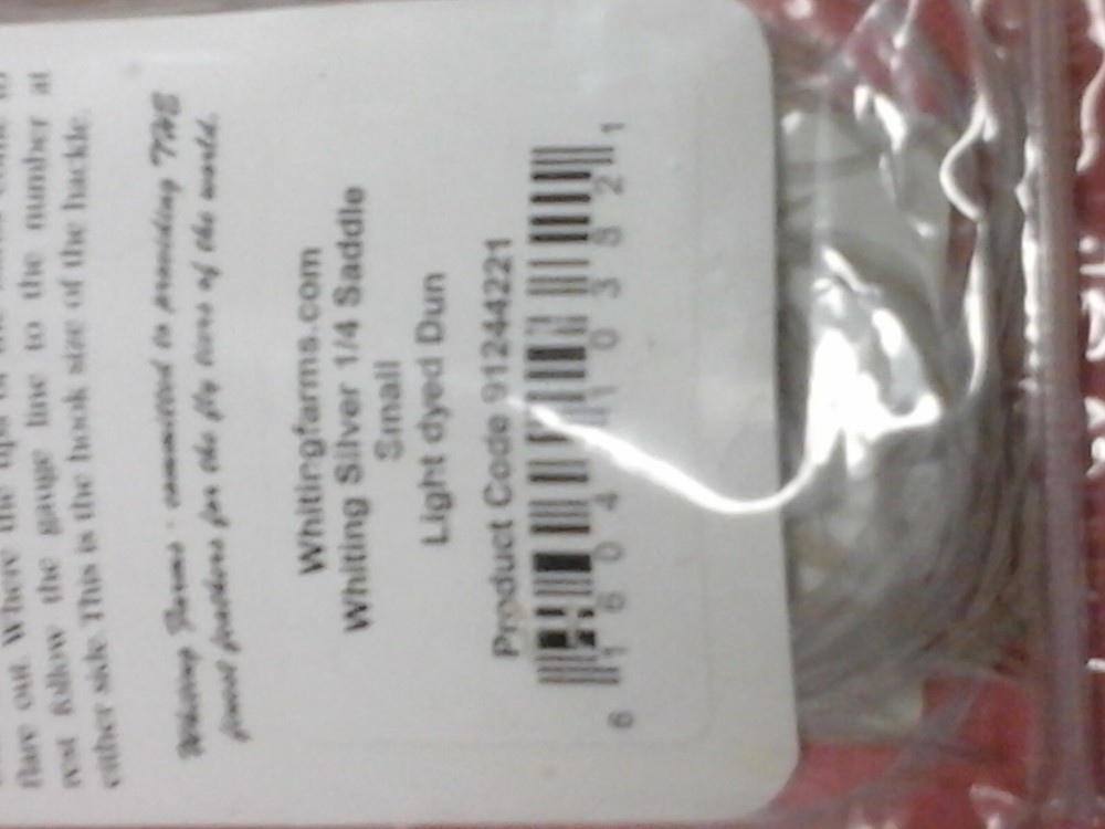 Whiting silver 1 / 4 size 14 - saddle