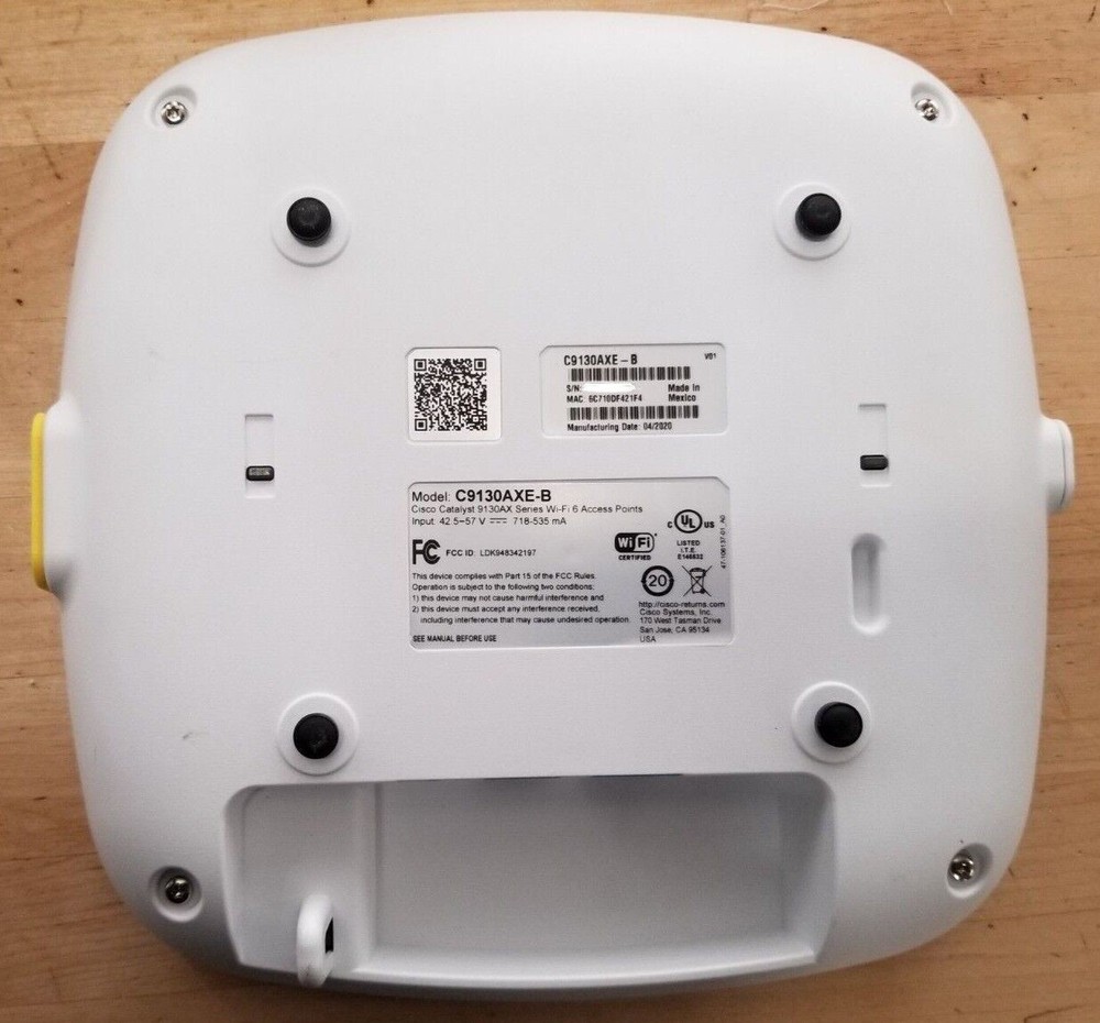 Cisco Catalyst C9130AXE-B Wireless Access Point 9130AXE - Internal Antenna B