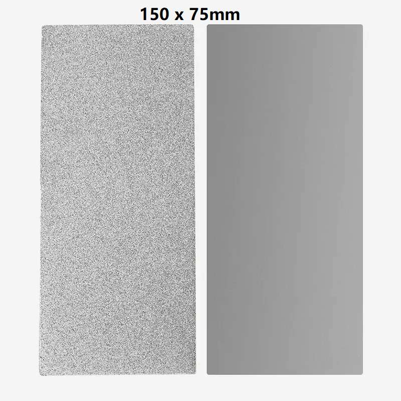 75x170mm Rectangular Diamond Coated Grinding Sanding Polishing Disc Paper Sheet