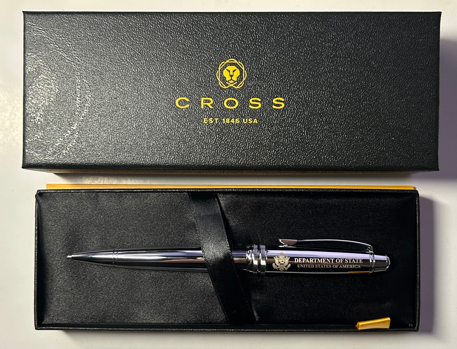 DEPARTMENT OF STATE CROSS METAL 0.7 MM PENCIL IN CHROME COLOR