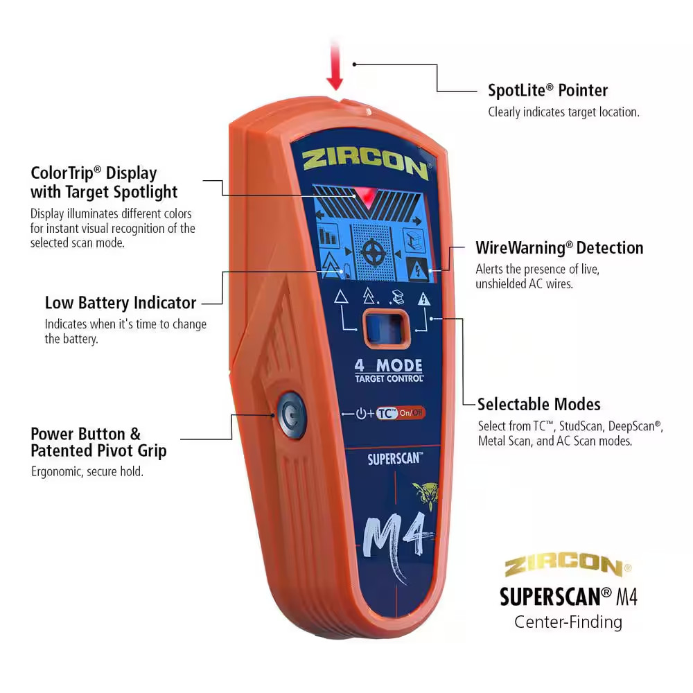 Superscan M4 Stud Finder