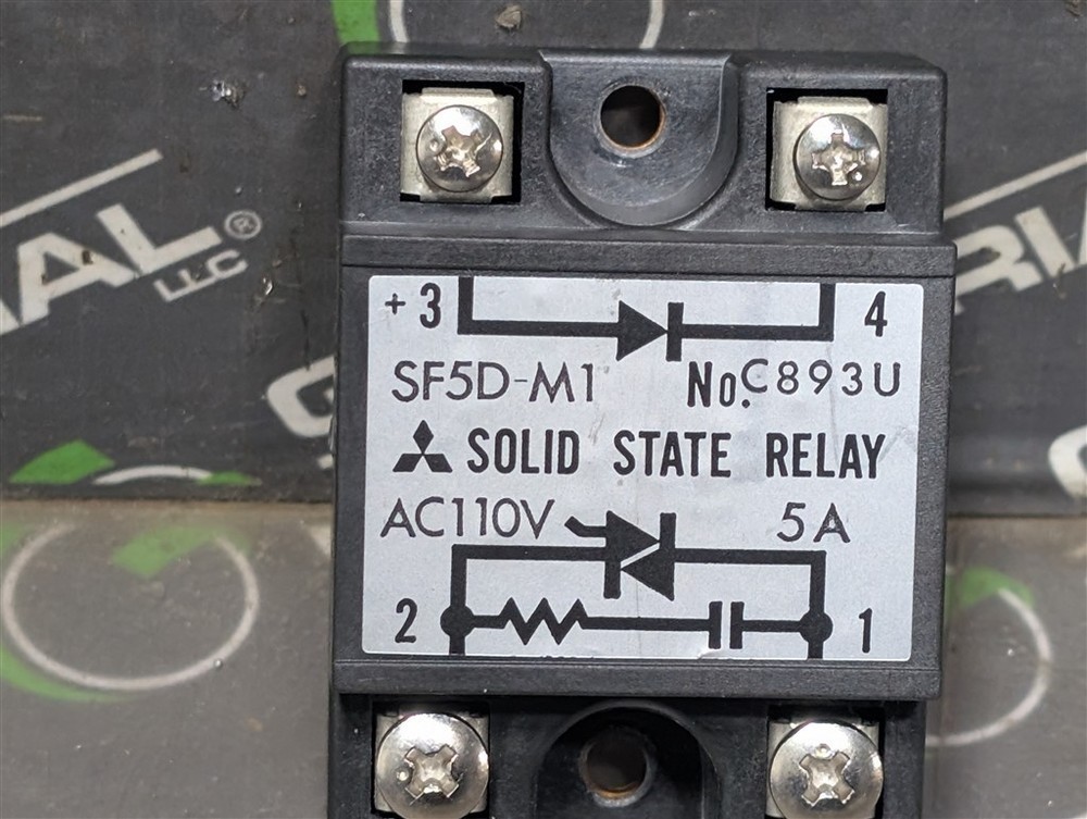 USED Mitsubishi SF5D-M1 Solid State Relay Module 110VAC 5A