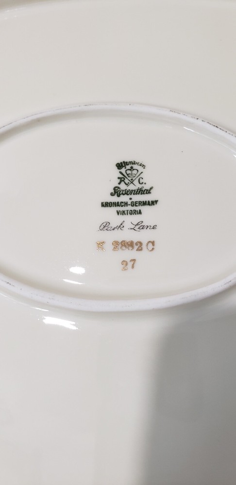 Rosenthal Park Lane Pattern Soup Bowl
