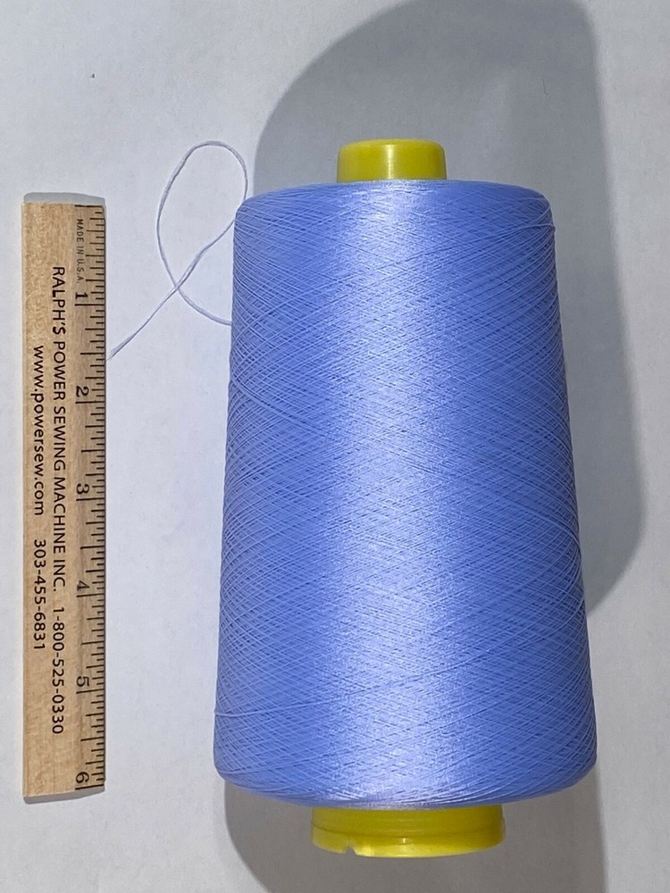 A&E Wildcat Plus Tex-24 Polyester Serger Thread huge 16oz Cone Iris Spring 40605