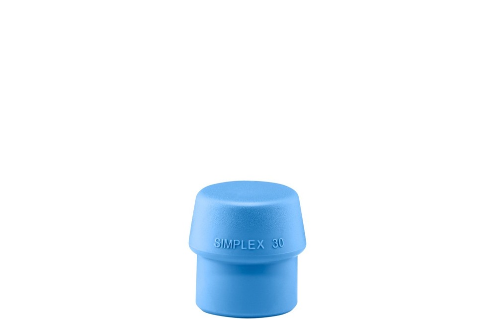 Halder 3201.030, Blue Soft Rubber Replacement Insert for Size 30 Simplex